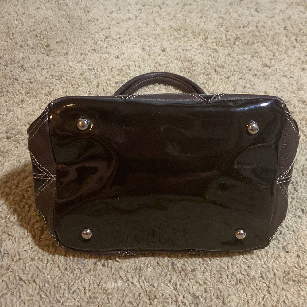 Tignanello Patch Pattern Handbag-Tote - image 7